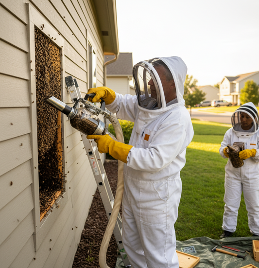 Wasps, hornets, and bee removal