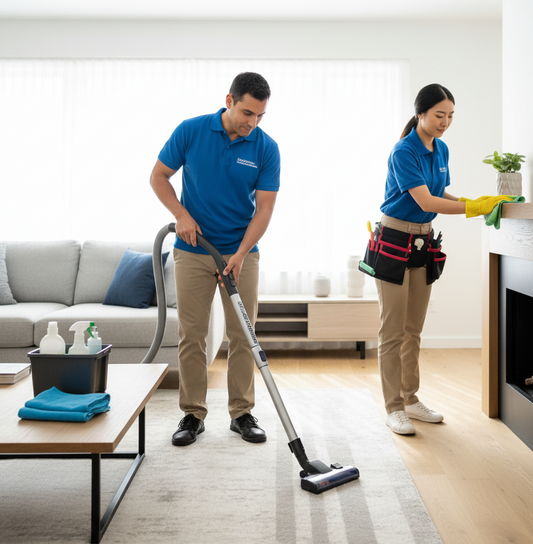 Residential house cleaning